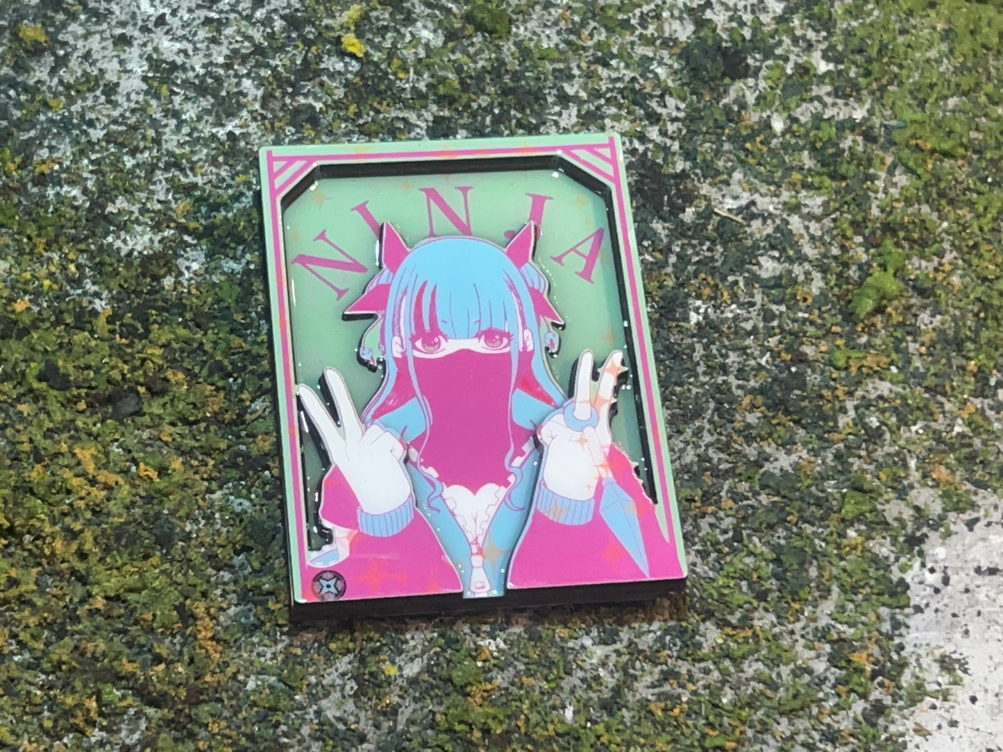 木製マグネット 愛梨
