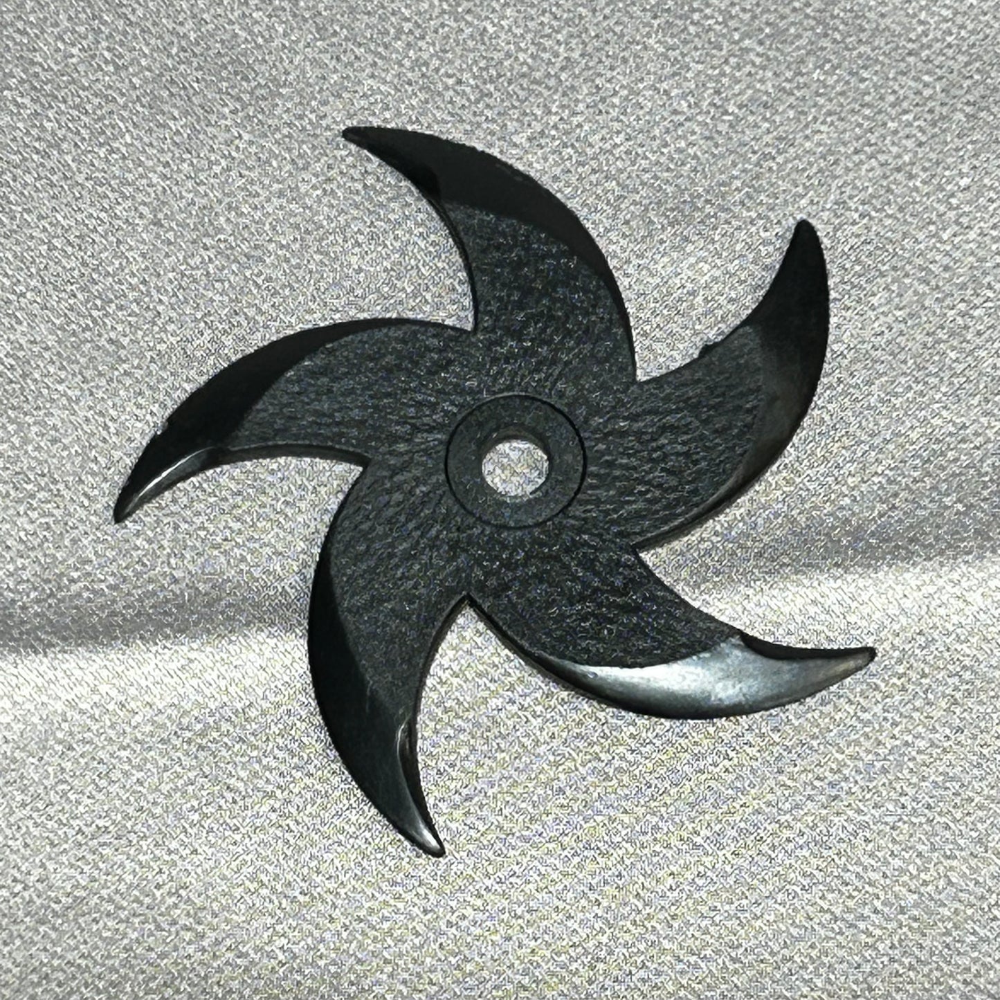 Five rubber shuriken