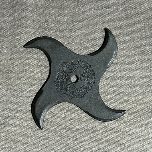 Black smoked shuriken swastika type